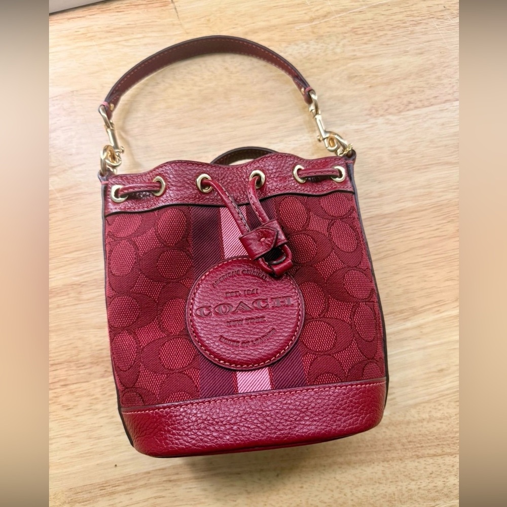 Coach Mini Dempsey Bucket bag